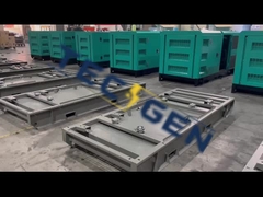 90кВ аудионепроницаемый дизельный генератор Deutz, оборудованный интегрированным топливным баком