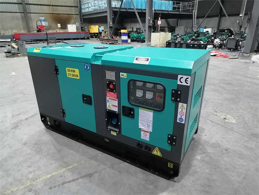 50hz 1500rpm Silent Diesel Gensets 30kw 37.5kva