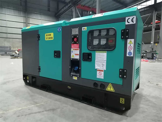 50hz 1500rpm Silent Diesel Gensets 30kw 37.5kva