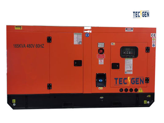 120kW Diesel Generator Silent Yuchai Genset 1800rpm For Outdoor Backup Use