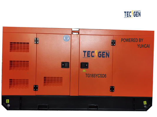 120kW Diesel Generator Silent Yuchai Genset 1800rpm For Outdoor Backup Use