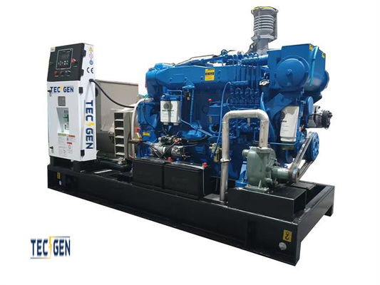 Marine Diesel Generator 150kW Weichai Marine Diesel Generator With Sea water Heater Exchanger
