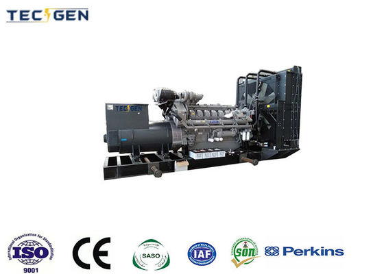 Heavy Duty Perkins Genset 1800kW Perkins Diesel Generator With 12 Cylinder Diesel Engine