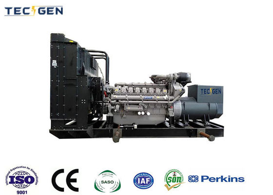 Heavy Duty Perkins Genset 1800kW Perkins Diesel Generator With 12 Cylinder Diesel Engine