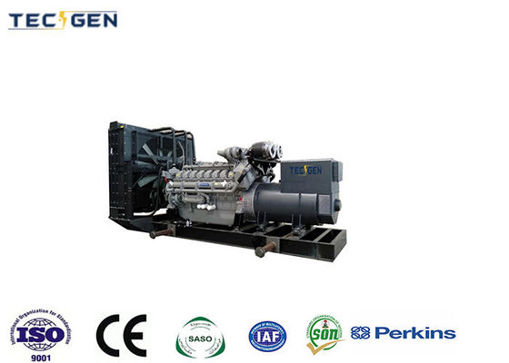 Heavy Duty Perkins Genset 1800kW Perkins Diesel Generator With 12 Cylinder Diesel Engine