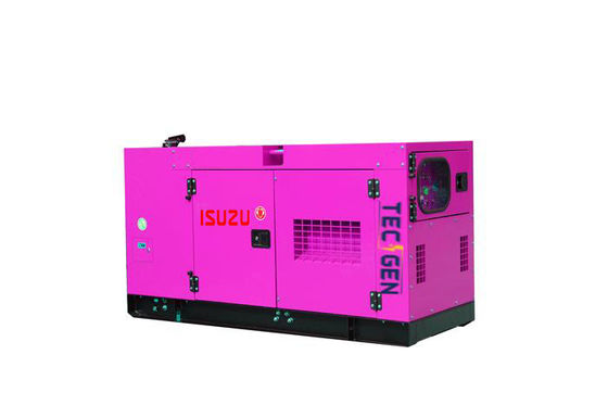 Prime 24kW JX ISUZU genset silent generator with copy stamford alternator for continuous use