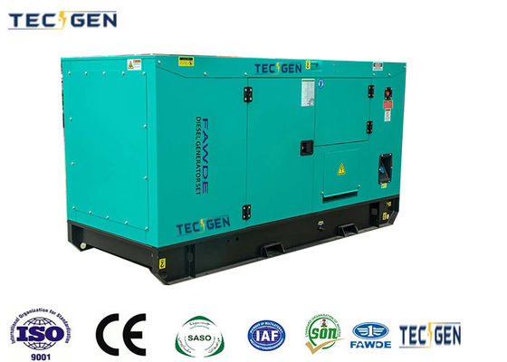 Silent 72kW Power Generators FAWDE Genset With Stamford Design Alternator For Africa Power