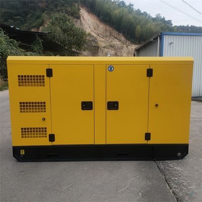 AC Three Phase 66kW Silent Yuchai Diesel Generator With Low Noise Soundproof Canopy 68dB
