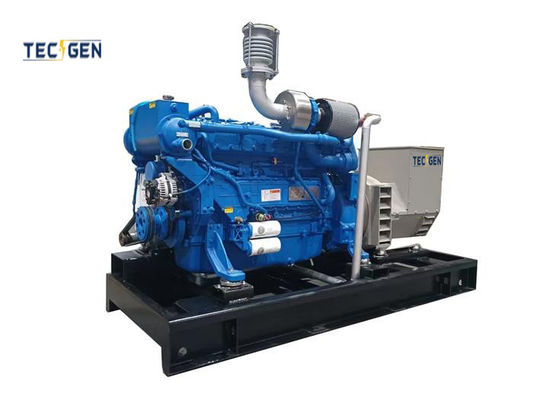 Marine Diesel Generator 150kW Weichai Marine Diesel Generator With Sea water Heater Exchanger